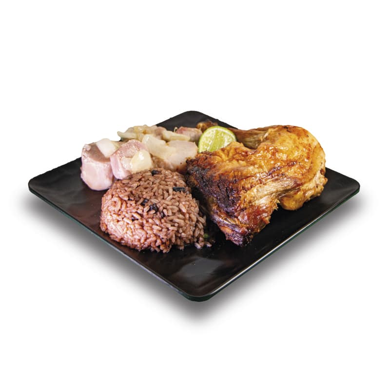 Pollo Asado + 2 guarniciones