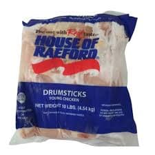 Muslo de pollo, 10 lb